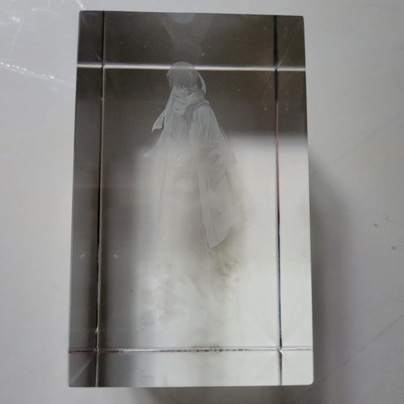 Hakuoki Saito 3D Crystal LED Light Up Figure Prism Hakuouki Rare - Picture 10 of 12